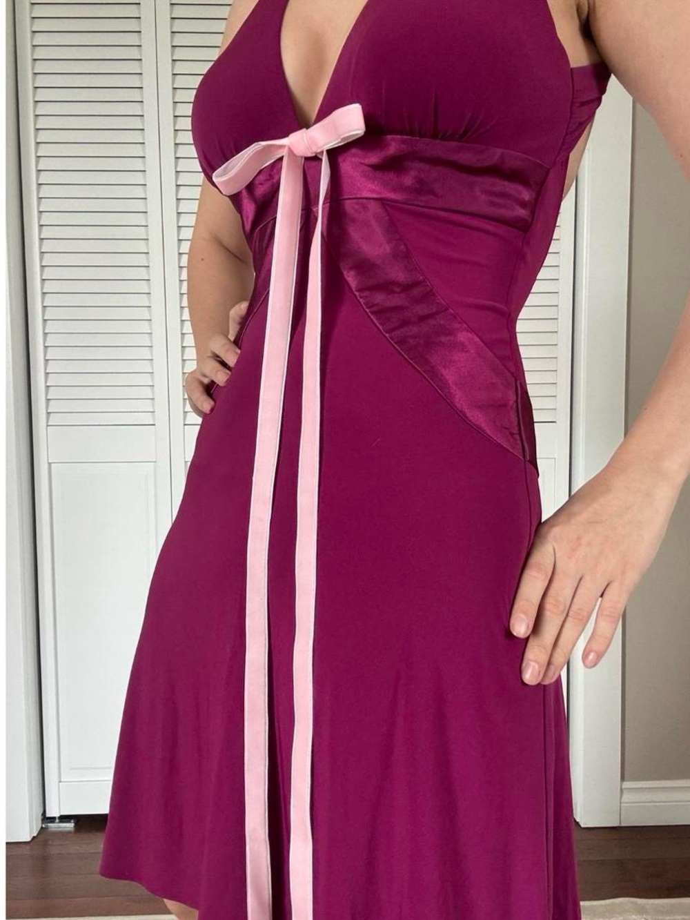 rare Morgan de Toi halter dress